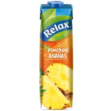 Relax 1L Pomeranč, Ananas