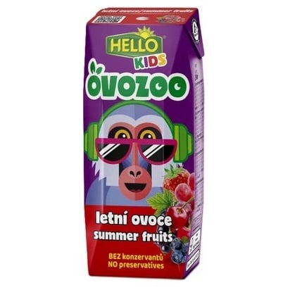 HELLO 250ml Letní Ovoce