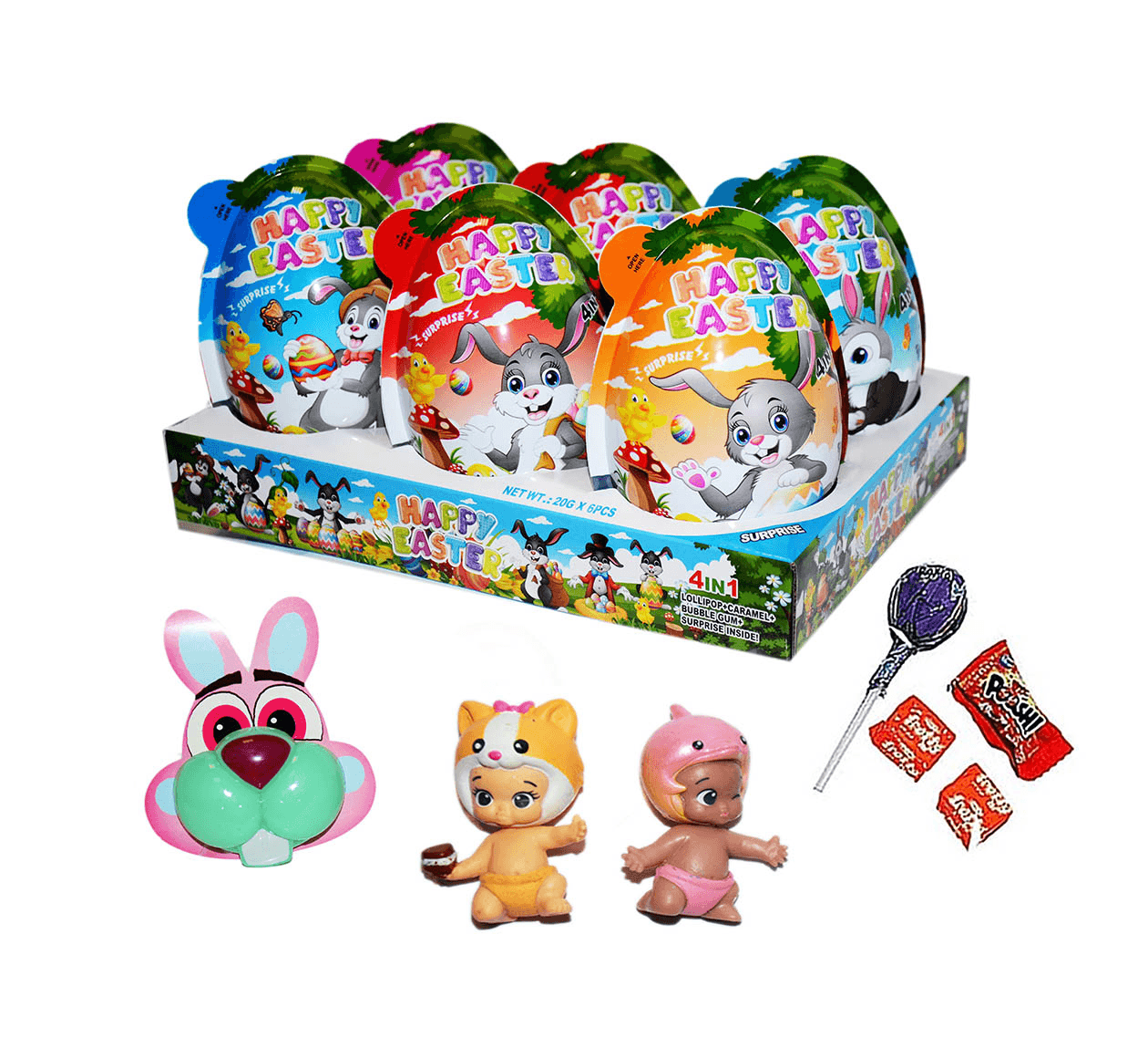 Vejce 4in1 Happy Easter