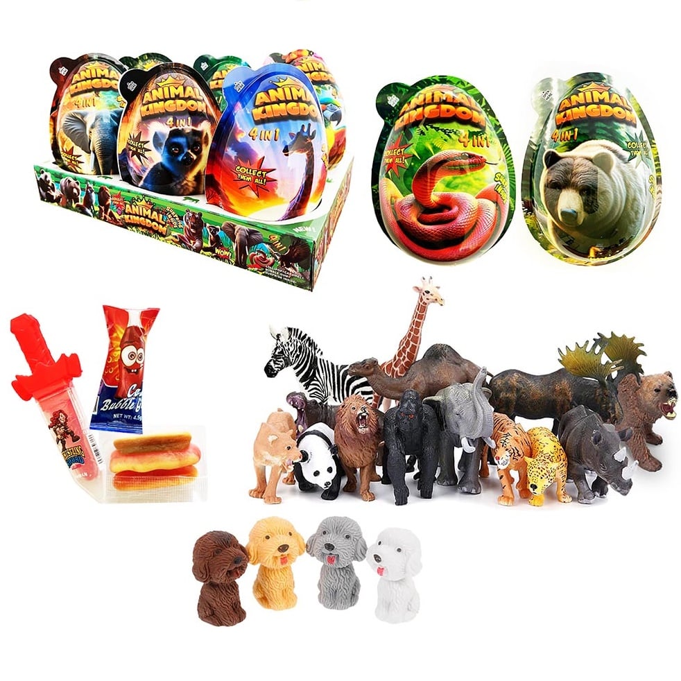 Vejce 4in1 Animal Kingdom