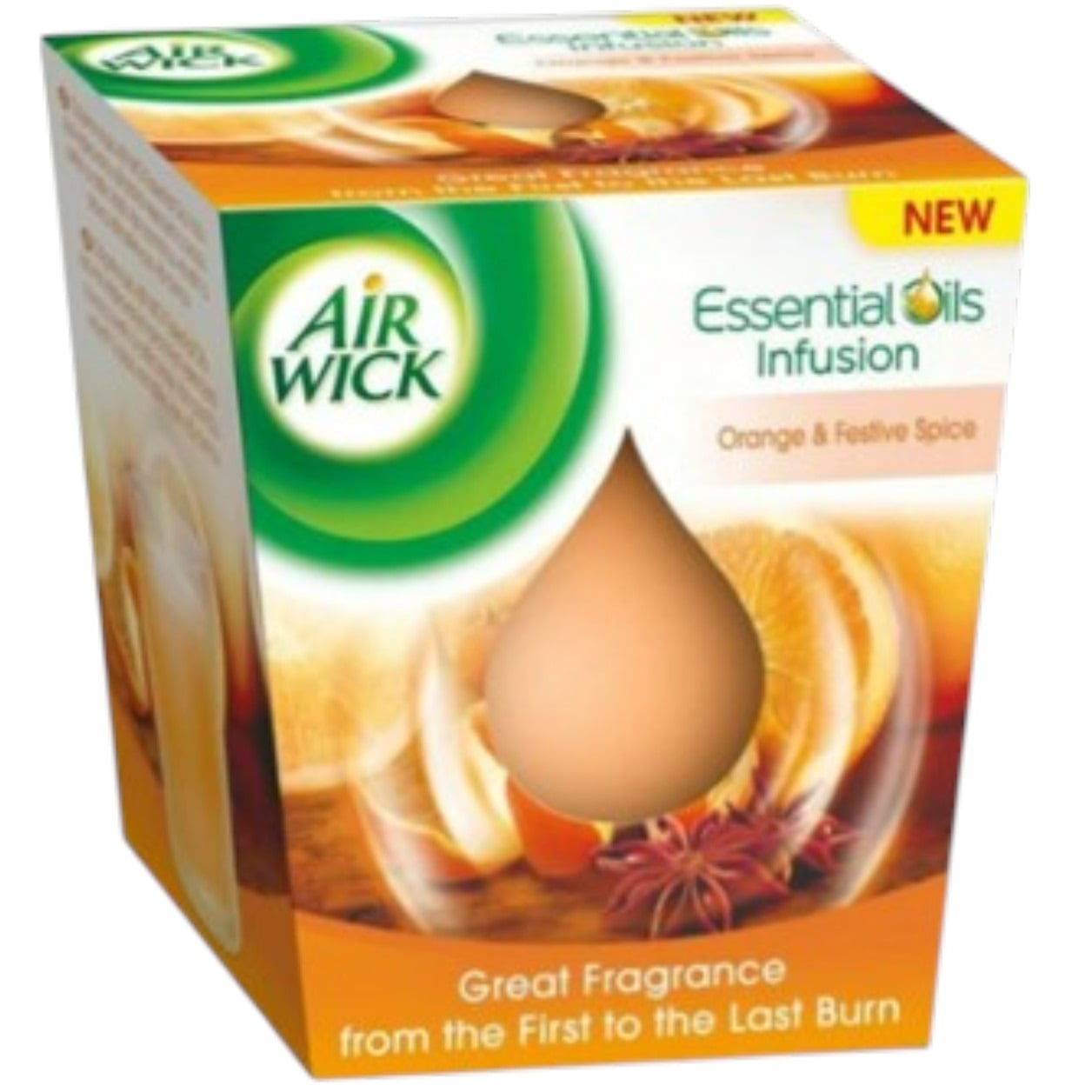 Air Wick svíčka 105g EO Infusion Orange