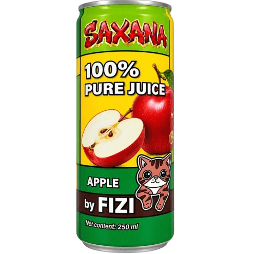 Fizi Saxana 100% Juice 250ml Apple