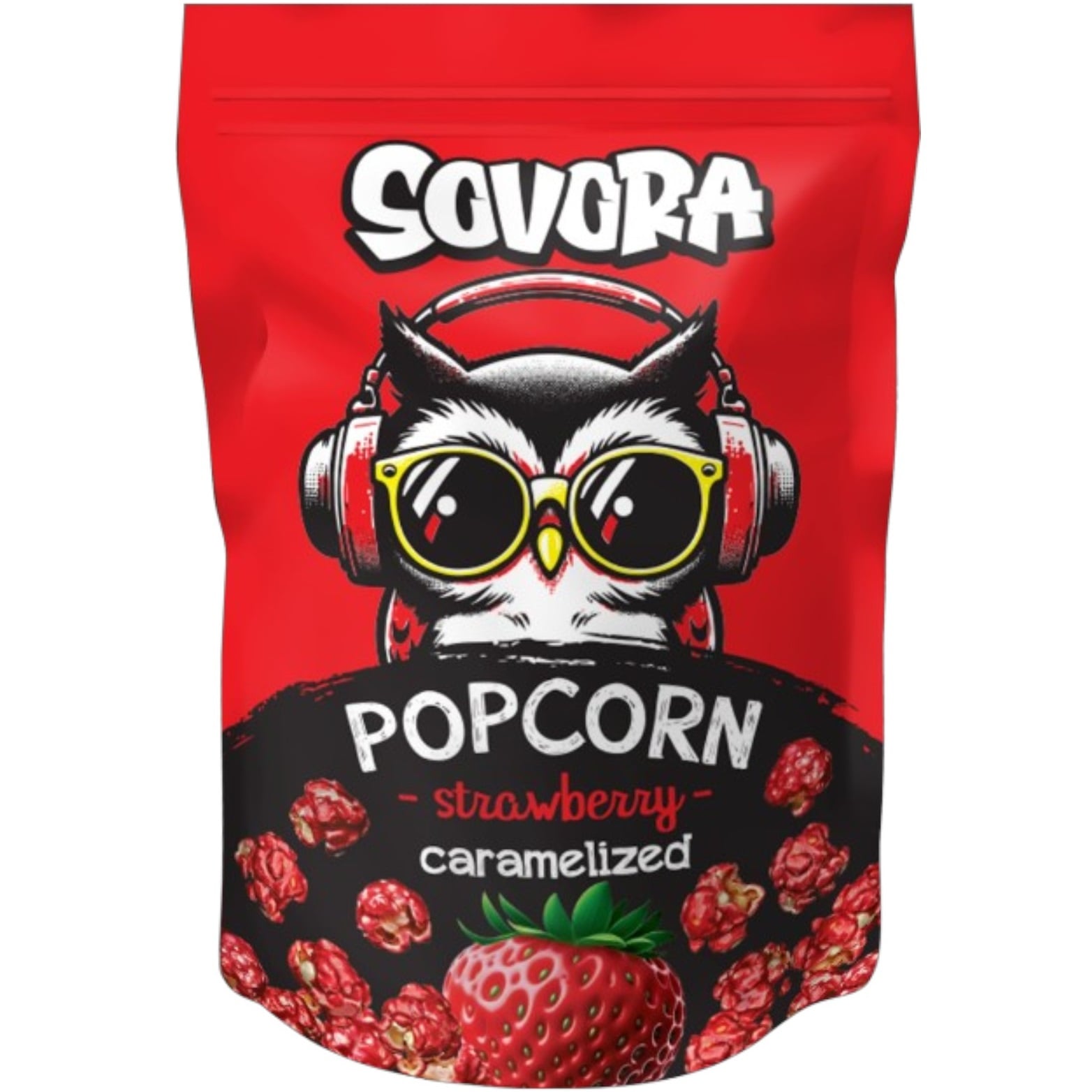 SOVORA Popcorn 90g Strawberry