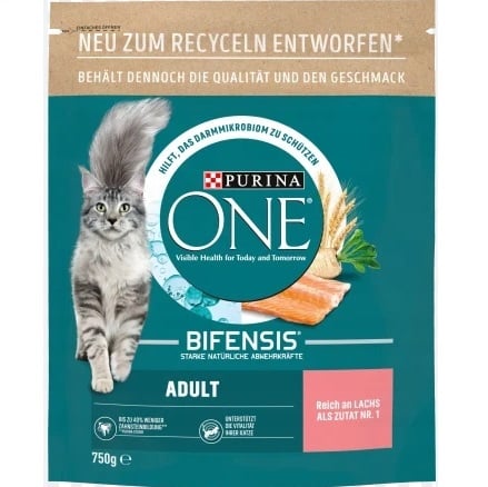 Purina One pro kočky 750g Bifensis Adult with Salmon