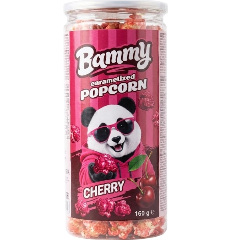 Bammy Popcorn 160g Cherry