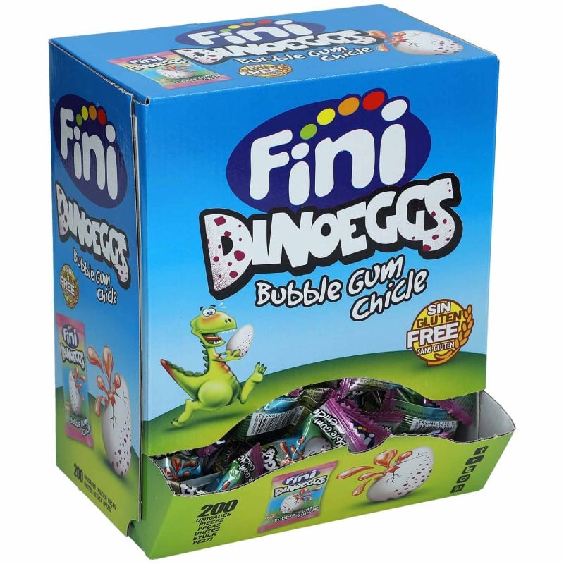 FINI žvýkačky 5g Dino Egg 200ks