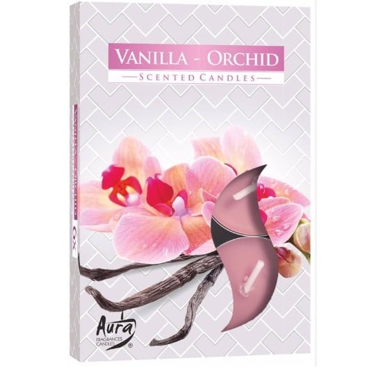 BISPOL cajove svicky 6ks Vanilla Orchid