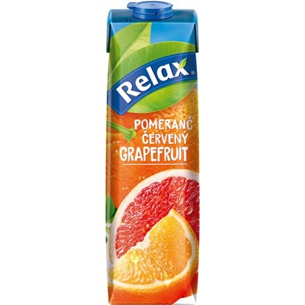 Relax 1L Pomeranč, Červený grapefruit