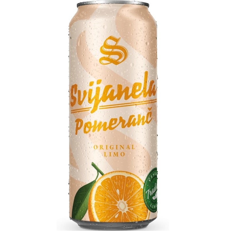 Svijanela 500ml Pomeranč