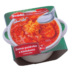 Švéda Zelná polévka s klobásou 330g