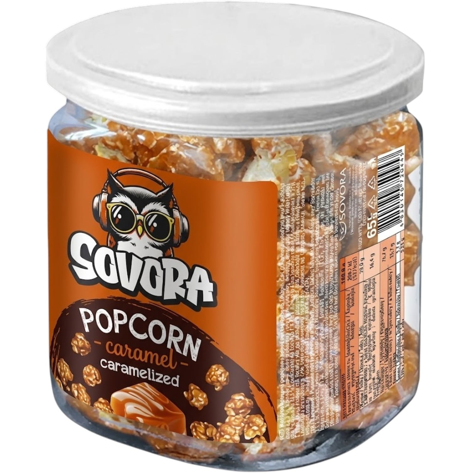 SOVORA Popcorn 70g Caramel