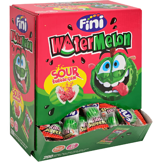 FINI žvýkačky 4,5g Fizzy Melon 200ks