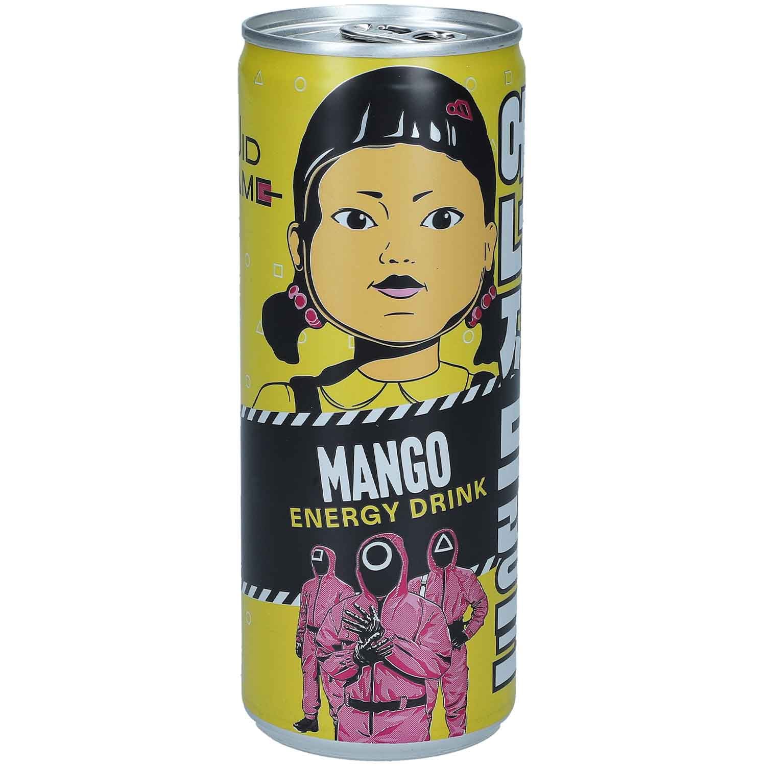 Squidgame Energy Drink 250ml Mango