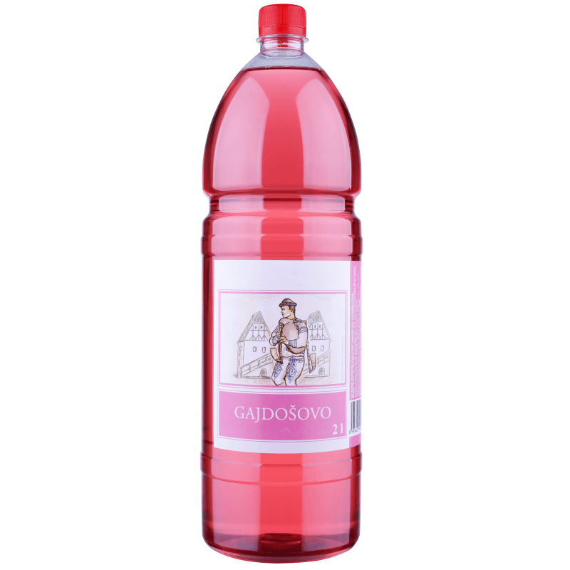 Gajdošovo 2L Růžové PET