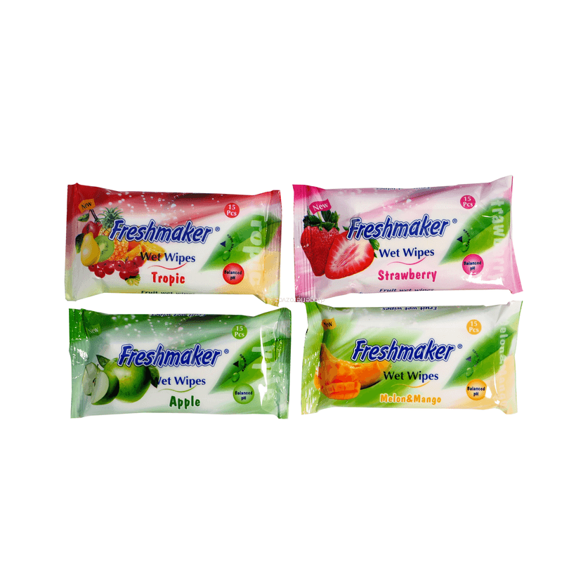 Ubrousky 15ks FRESHAIR Fruit