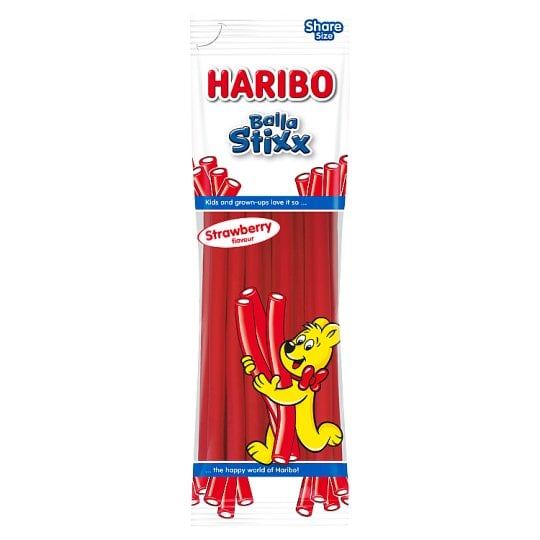 Haribo Stixx 170g Strawberry